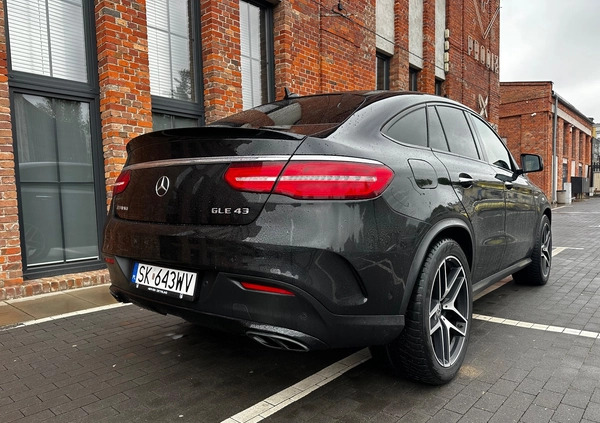 Mercedes-Benz GLE cena 195900 przebieg: 143000, rok produkcji 2017 z Jędrzejów małe 352